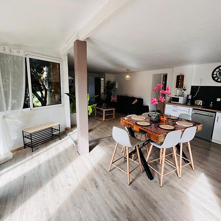 Location T3 Jardin Avec Piscine Villa Meze Luaran gambar