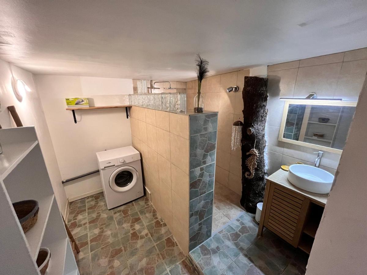 Location T3 Jardin Avec Piscine Villa Meze Luaran gambar