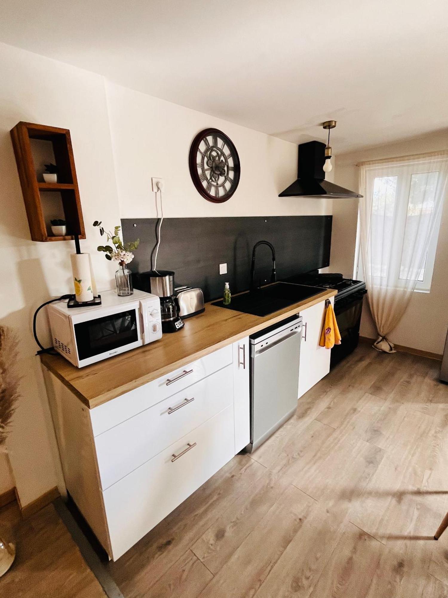 Location T3 Jardin Avec Piscine Villa Meze Luaran gambar